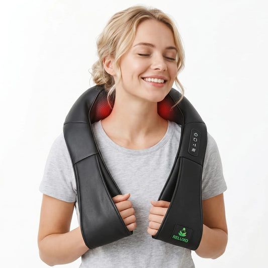 Masajeador Cervical Reluxo con Calor Infrarrojo